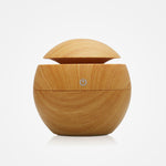 Mini Wooden LED Light Aromatherapy Diffusers