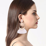 Star And Tassel Earrings