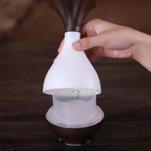 Wooden Vase USB Air Humidifier For Aromatherapy