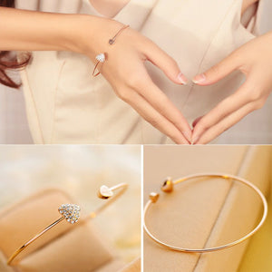 Two  Hearts Bangle