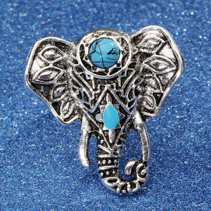 Flowers And Elephants Ring Sets