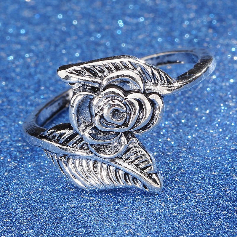 Flowers And Elephants Ring Sets