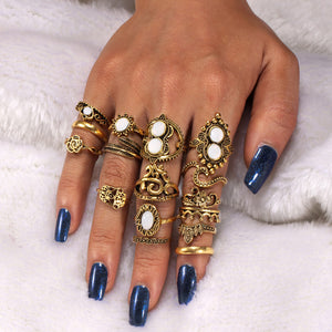 16 Piece Persian Ring Set