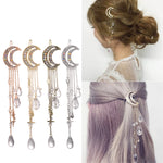 Moon And Stars Hair Clip